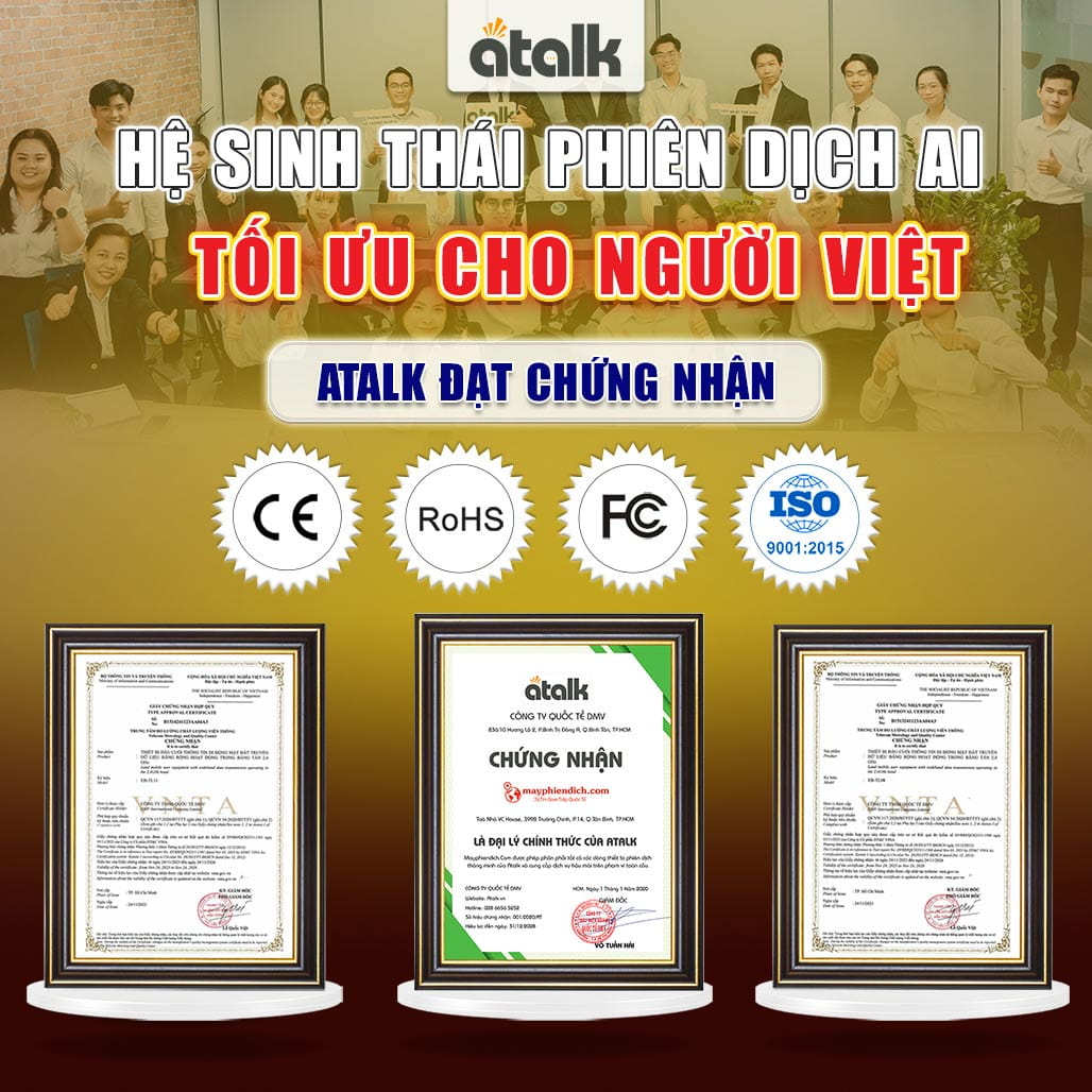 ATALK - Hệ Sinh Thái Phiên Dịch AI Tối Ưu Cho Người Việt