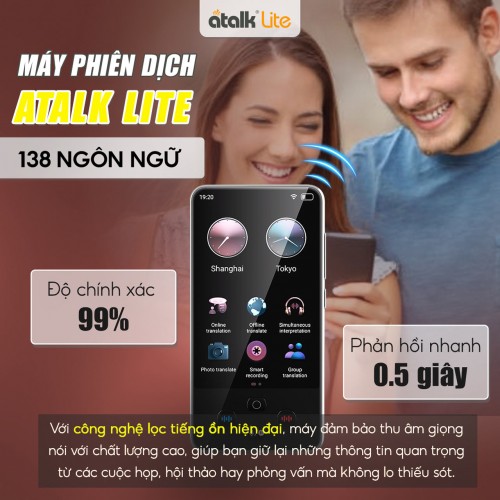 ATalk Lite Hỗ Trợ Dịch Thuật Nhanh Chóng Và Chính Xác
