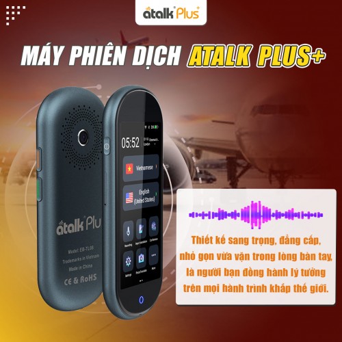 Thiết Kế Của Máy Dịch Ngôn Ngữ ATalk Plus+