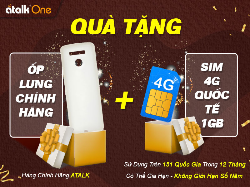 Bộ Quà Tặng Khi Mua Máy ATalk One