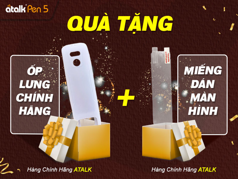 Bộ Quà Tặng Khi Sở Hữu ATalk Pen 5