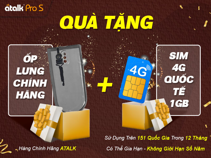 Bộ Quà Tặng Đi Kèm Khi Mua ATalk Pro S